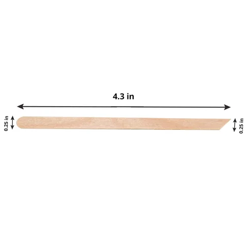 Miniatura 3 de Tachibelle Varillas de cera de madera – Aplicador de cera para el cuerpo, labios, nariz, pequeñas barras aplicadoras para depilación y piel suave