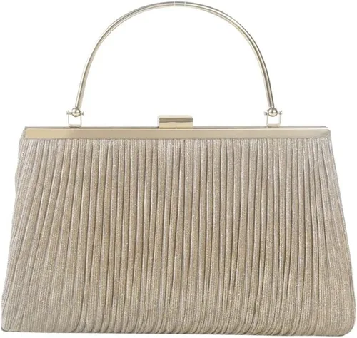 Bolso de mano para mujer, con lentejuelas y brillantina, bolso encantador para novia, boda, elegante bolso cruzado