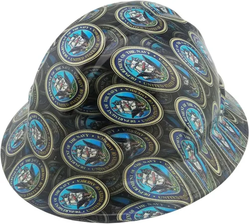 Miniatura 28 de Texas America Safety Company Casco de seguridad con visera completa, diseño patriótico hidroimpreso, con suspensión de 4 puntos y bolsa Primera