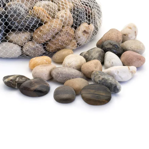 Miniatura 16 de Royal Imports Piedras decorativas de 5 libras, piedras de río, pinturas para acuarios de peces, grava, paisajismo, decoración del hogar natural