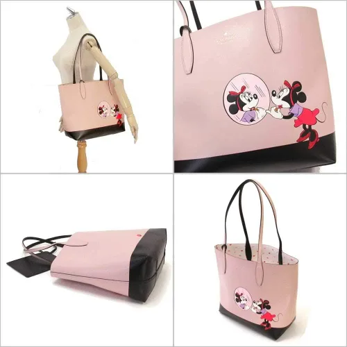 Miniatura 2 de Kate Spade x Disney Minnie Mouse Bolso grande reversible de piel