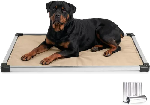 Miniatura 19 de K9 Ballistics - Cama para jaula de perro, a prueba de mordiscos, acolchada y blindada, prácticamente indestructible, patas incluidas