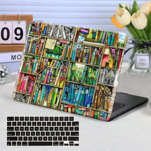 Miniatura 16 de Funut Compatible con Funda para MacBook Air de 13 Pulgadas, Funda Protectora de Plástico Duro Air 13.3 Sin Rayones Funda Rugosa