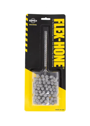 Miniatura 71 de Brush Research BC Flex Hone estándar para cilindros de freno, hidráulica y guías de válvulas, óxido de aluminio, 1-1/8 pulgadas de diámetro, grano