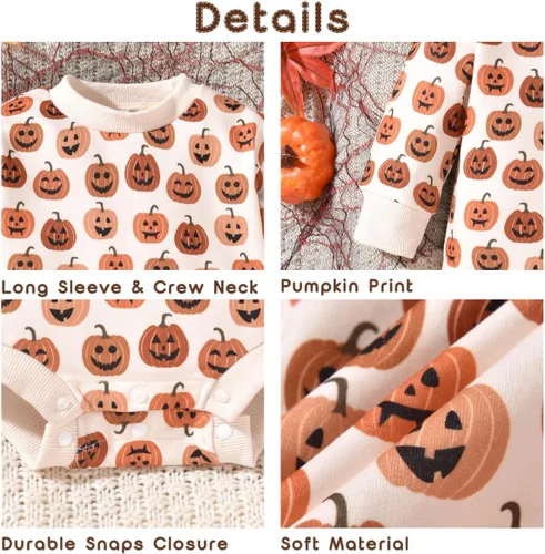 Miniatura 4 de Aalizzwell Sudadera de gran tamaño para bebé niña y niño