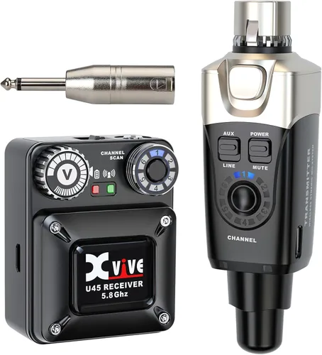Miniatura 7 de Xvive CU4 Estuche Duro para Sistema Inalámbrico de Monitor Intrauditivo U4/U45 para Monitoreo en Vivo en el Escenario