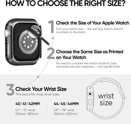 Miniatura 7 de Adorique 3-en-1 compatible con Apple Watch Band de 40 mm, 41 mm, 42 mm, 44 mm, 45 mm, 46 mm, correa deportiva de silicona suave para iWatch Series