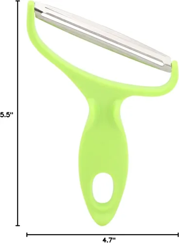 Miniatura 10 de Agatige Trituradora de repollo, 2 piezas, boca ancha, acero inoxidable, pelador de patatas y verduras, ralladores de repollo, cocina imprescindible