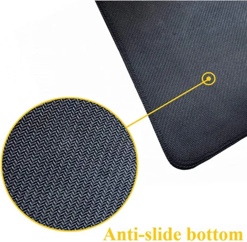 Miniatura 7 de AQQA Alfombrilla grande para mouse (35 x 17 pulgadas), extendida XXXL con base de goma antideslizante, líneas de mapa topográfico de fondo, contorno