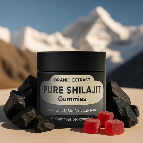 Miniatura 5 de Gomitas Shilajit - Fuente del Himalaya 9000 mg, energía y apoyo inmunológico para hombres y mujeres, ácido fúlvico + 85 oligominerales, sabor a miel