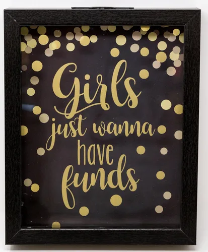 Miniatura 5 de Boston Warehouse Caja de ahorros Rainy Day Fund, Shadowbox, princesa, 8 x 7 pulgadas