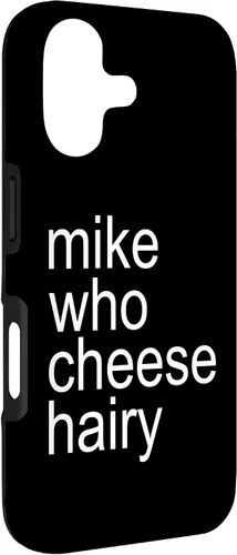 Miniatura 3 de Mike Who Cheese Hairy Funny Adult Humor Word Play Case for iPhone 17