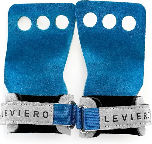 Woddies - Puños de gimnasia para crossfit, dominadas, levantamiento de pesas, cuero suave, ajuste cómodo, agarre WOD duradero para adultos