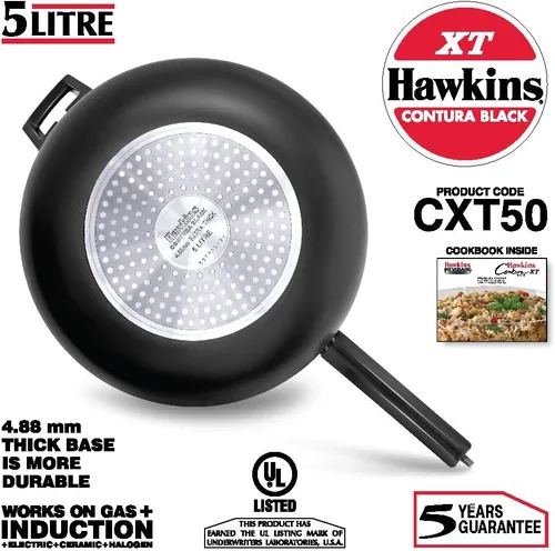Miniatura 2 de Hawkins Contura XT - Olla de presión, Negro