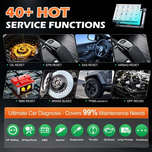 Miniatura 5 de Autel Escáner de diagnóstico MaxiSys Elite II Pro 2026, herramienta de programación ECU J2534 (como Ultra/MS908S PRO II), CAN FD y DoIP, control