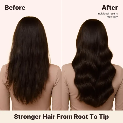 Miniatura 6 de Acondicionador voluminizador profundo para cabello adelgazante – Cuidado del cabello coreano con biotina y pantenol – Reparación de daños