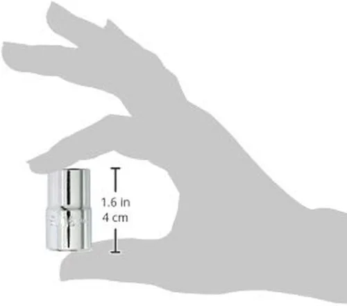 Miniatura 3 de Stanley Proto J5418 - Enchufe de 1/2 pulgadas, 9/16 pulgadas, 12 puntos