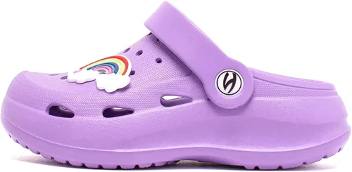 Miniatura 2 de WOUEOI Zapatos de jardín para niños y niñas, sandalias de dibujos animados, zuecos para niños