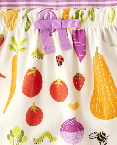 Miniatura 3 de Gymboree Vestido bordado de manga corta para niñas y niños pequeños