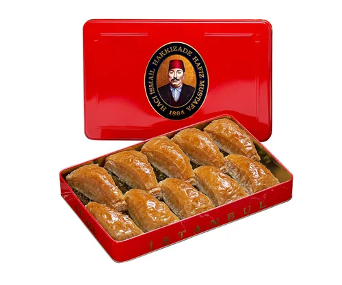 Miniatura 14 de Hafiz Mustafa 1864 Istanbul Baklava - Caja de pastelería - Bocadillos de postre de Baklava horneados hechos de hojas de masa filo fresca, pistacho