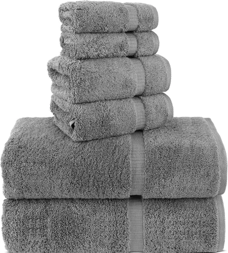 Miniatura 60 de Chakir Turkish Linens - Toallas turcas de alta calidad 100% algodón para baño, 13 x 13 pulgadas (6 toallas pequeñas, aguamarina)