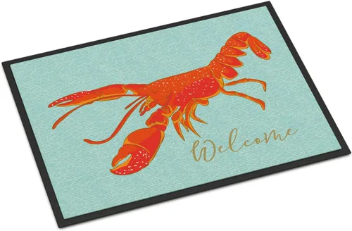 Miniatura 16 de Caroline's Treasures BB8537MAT - Felpudo de delfín bajo el agua de 18 x 27 pulgadas, tapete para puerta delantera interior y exterior, para entrada