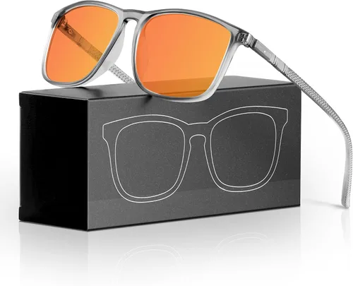 Miniatura 8 de YDAOWKN Blue Light Blocking Glasses Men Computer Gaming Glasses Lightweight Anti Eyestrain Eye Protection
