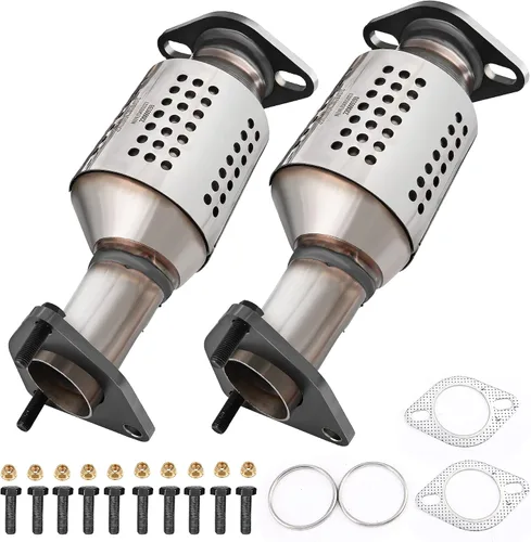 Miniatura 24 de Nilight - Convertidor catalítico de entrada/salida de 2 pulgadas con escudo térmico, catalizador universal de 2 pulgadas para Chevrolet Chevy Dodge