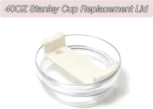 Miniatura 4 de Tapa de vaso de 40 onzas compatible con Stanley, a prueba de derrames, resistente a salpicaduras, apta para Stanley y más tazas de café, paquete