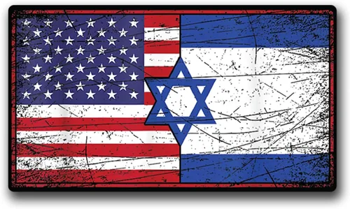 Miniatura 11 de Adhesivos de vinilo para defensores y aliados (Estados Unidos e Israel)