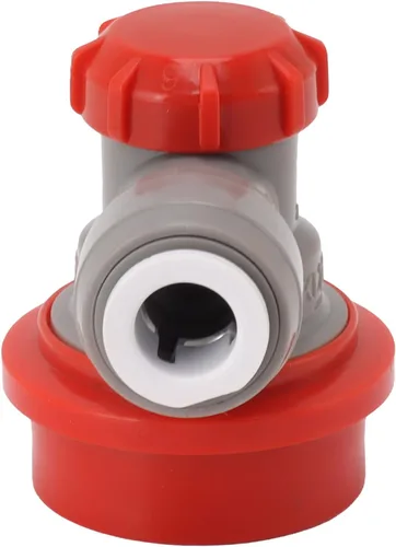 Miniatura 2 de Adaptador de conector rápido de doble apriete de 5/16 pulgadas, bloqueo de ajuste a presión, desconexión rápida, desconexión de entrada de aire