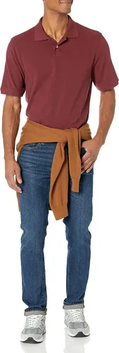 Miniatura 4 de Tienda Essentials - Camiseta polo de algodón de piqué de ajuste regular para hombre (disponible en tallas para hombres grandes y altos)