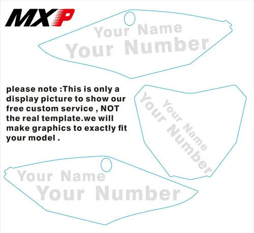 MXP 3M Kit de gráficos de motocicleta Calcomanía para KTM 125 150 250 300 350 450 500 525 SX SXF 2019 2020 2021 y EXC XCW 2020 2021 2022 2023