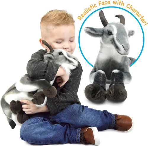 Miniatura 2 de TigerHart Patrick la cabra pigmea - Peluche grande de 18 pulgadas