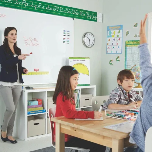 Miniatura 6 de Pizarra pequeña de borrado en seco de 9 x 12 pulgadas (paquete de 2) - Mini pizarra blanca para niños y estudiantes, pizarra blanca portátil