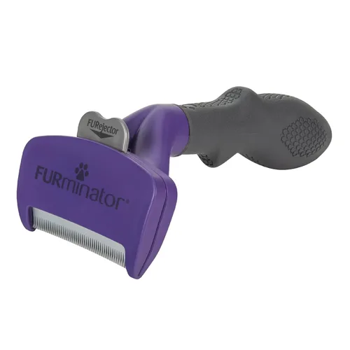 Herramienta FURminator® para eliminar el pelo suelto para gatos medianos/grandes, pelo largo, elimina el pelo suelto de la muda