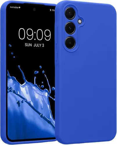 Miniatura 112 de kwmobile Funda compatible con Samsung Galaxy A13 4G - Funda delgada de silicona TPU - Acabado suave al tacto - Amarillo radiante