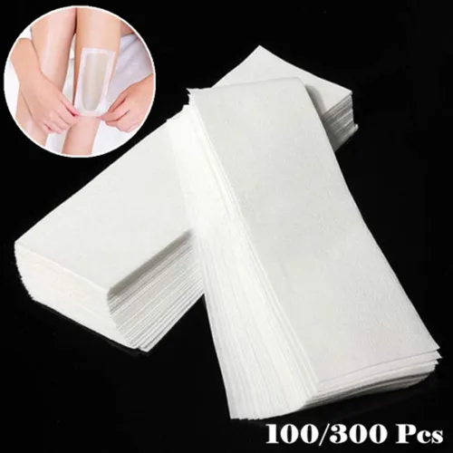 Miniatura 9 de ROSENICE 100pcs cera tiras papel profesional facial cuerpo depilación depiladora no tejida depiladora