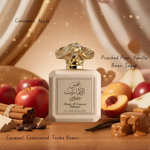 Miniatura 5 de Ard Al Zaafaran Shams Al Emarat Khususi Glaze & Glow Eau de Parfum 3.4 fl oz (3.4 oz)