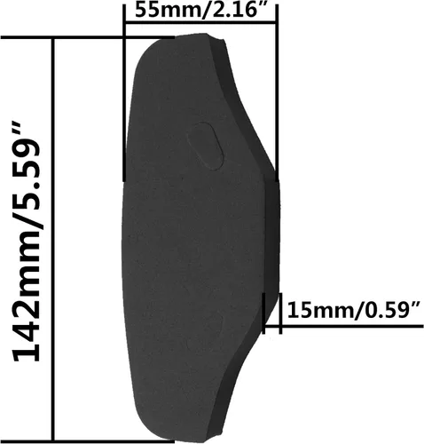 Miniatura 6 de ShareGoo - Esponja para parachoques delantero a control remoto, espuma para parachoques de automóvil RC 53683 51007 compatible con Tamiya TT01 TT-01