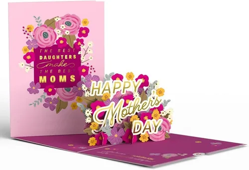 Miniatura 2 de Lovepop Tarjeta emergente para el día de la madre para ella, tarjetas de felicitación 3D para mamá, esposa, mujeres, las mejores hijas hacen las Las