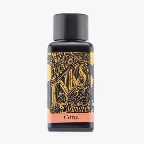 Miniatura 29 de Tinta embotellada para pluma estilográfica Diamine, 30 ml - Ámbar