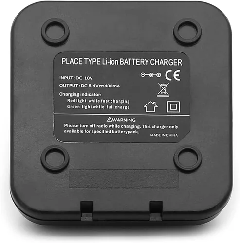 Miniatura 6 de Cargador de escritorio de repuesto para radio Baofeng BF-F8HP UV-5R 5RA 5RB 5RC 5RD 5RE 5RG DM-5R TYT TH-F8 Walkie Talkie Li-ion Base de carga