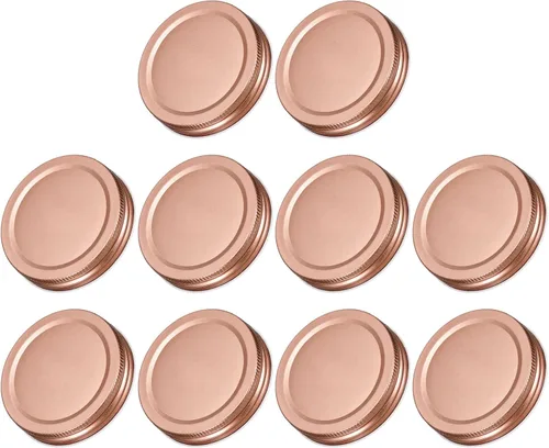 Miniatura 8 de uxcell Tapas para tarros de conserva, 2.76 pulgadas, boca regular, tapas de placa de hojalata a prueba de fugas para conservas de cocina