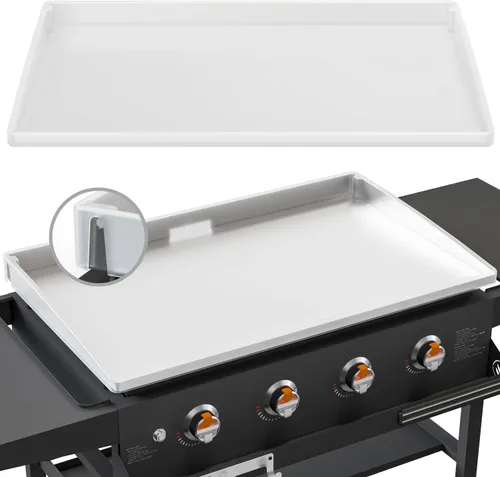 Miniatura 8 de Cubierta de parrilla de silicona para Blackstone - 36 pulgadas de cobertura verdadera y completa, resistente de grado alimenticio, tapete protector