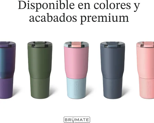 Miniatura 2 de BrüMate Nav Vaso de Viaje Aislado 100% a Prueba de Fugas de 25oz con Tapa Magnética BevLock™ - Taza de Acero Inoxidable de Doble Pared Compatible