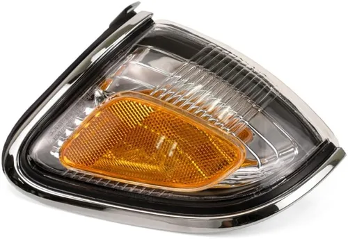 Para Toyota Tacoma 2001 02 03 2004 Conjunto de luz de marcador lateral lado pasajero cromo TO2521161 Lado del pasajero