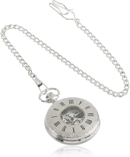Miniatura 2 de Charles-Hubert, Reloj de bolsillo mecánico París, plateado, Mecánico