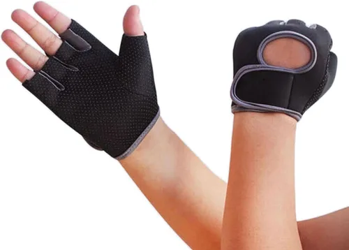 Miniatura 6 de Fakeface Guantes de entrenamiento fundamentales sin dedos Deporte Levantamiento de pesas Ciclismo Equitación Fitness Gimnasio Ejercicio Entrenamiento