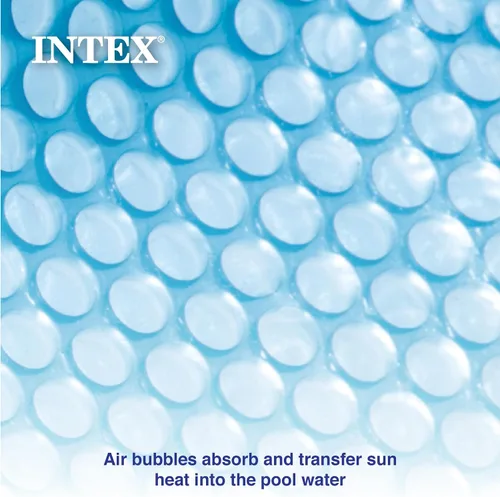 Miniatura 9 de Intex Cubierta solar para piscina de 18 x 9 pies con marco rectangular para piscinas al aire libre con bolsa de almacenamiento de transporte